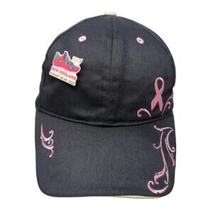 New England August 26-28, 2002 Baseball Cap Black OS The Breast Cancer Site